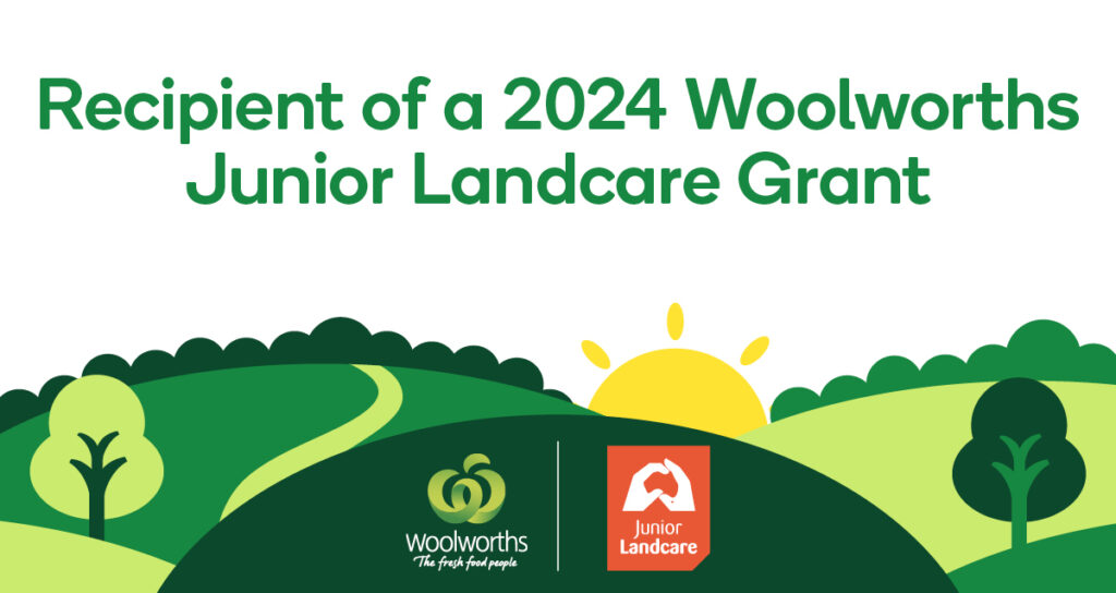 2024 Woolworths Junior Landcare Grant poster